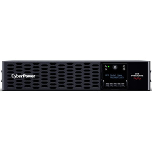 CyberPower PR1500RT2UCN Rack/Tower UPS, UL Rated, Rotatable LCD panel, 8× NEMA 5-15R, Expanded runtime